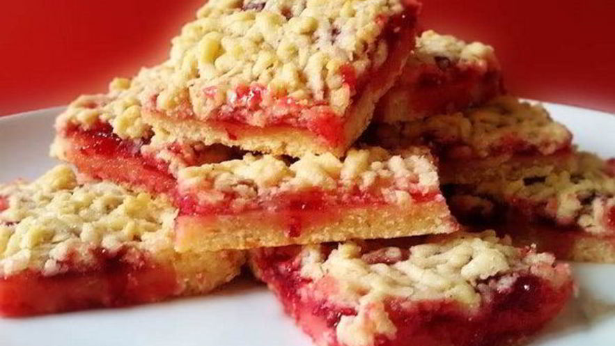 Рецепт тертого венского пирога с джемом