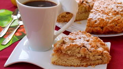 Рецепт Тертого яблочного пирога