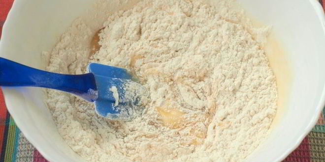 Рецепт тертого яблочного пирога