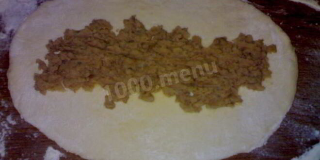 Рецепт быстрых дрожжевых пирожков с картошкой и печенью