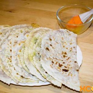 Рецепт Кутабов с мясом