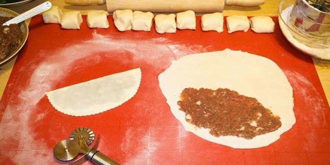 Рецепт кутабов с мясом