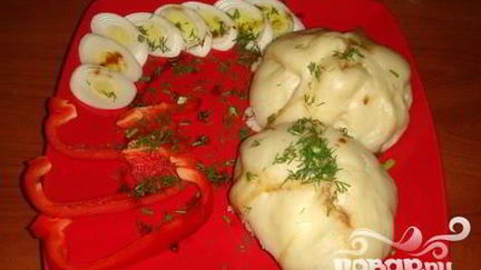 Рецепт Паровых пирожков Пян-се