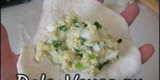 Рецепт пирожков из дрожжевого теста с яйцом, луком и рисом