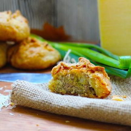 Рецепт Пирожков из рубленого картофельного теста