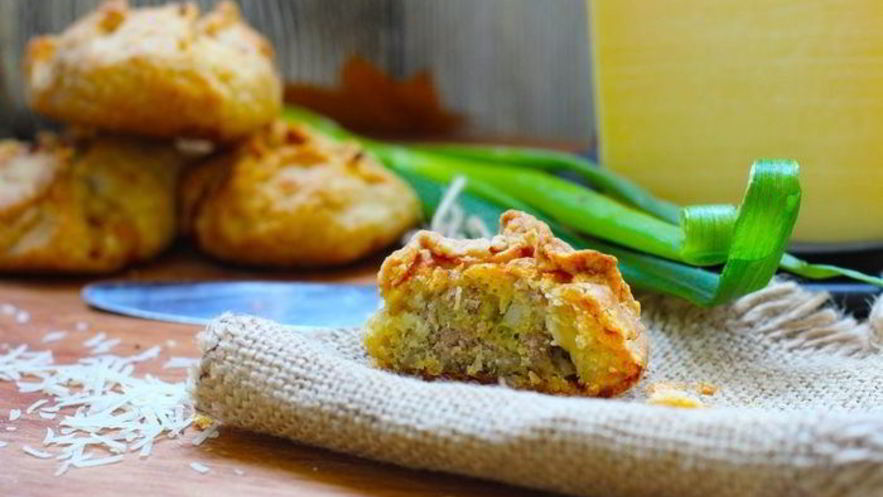 Рецепт пирожков из рубленого картофельного теста