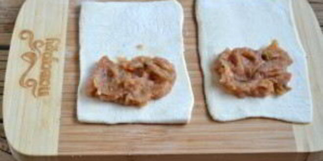 Рецепт пирожков из слоеного бездрожжевого теста