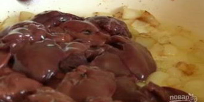 Рецепт пирожков из слоеного теста с печенью