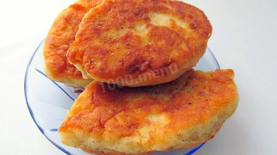 Рецепт пирожков на молоке на сковороде