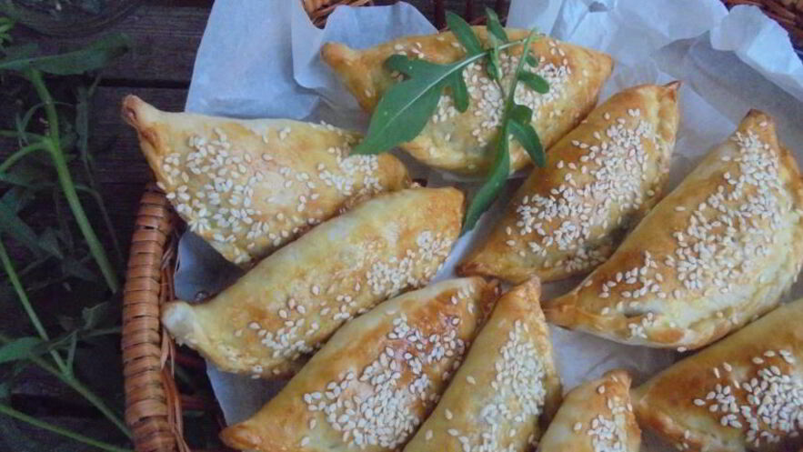 Рецепт пирожков с баклажанами и говядиной