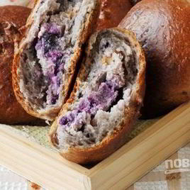 Рецепт Пирожков с черникой на кефире