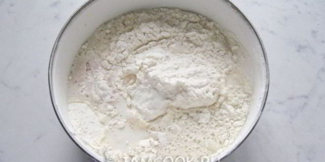 Рецепт пирожков с горохом, жареные на сковороде