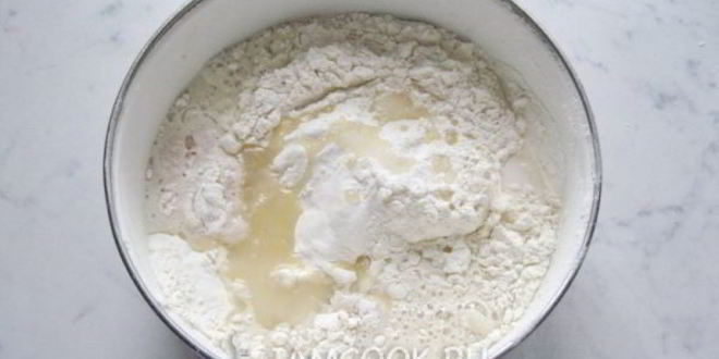 Рецепт пирожков с горохом, жареные на сковороде