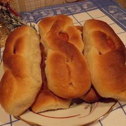 Рецепт Пирожков с курагой в духовке