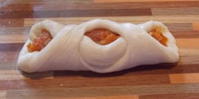 Рецепт пирожков с курагой в духовке