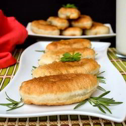 Рецепт Пирожков с печенью и яйцом