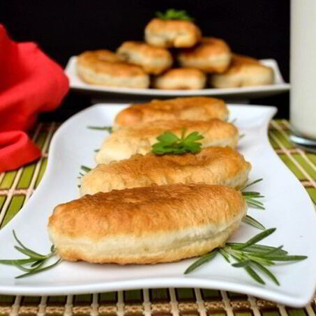 Рецепт Пирожков с печенью и яйцом