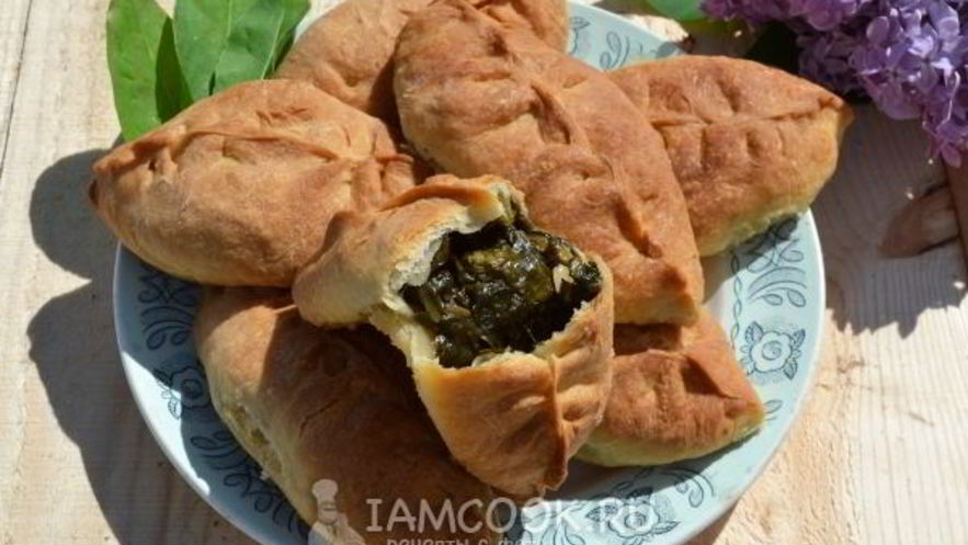Рецепт пирожков с щавелем в духовке