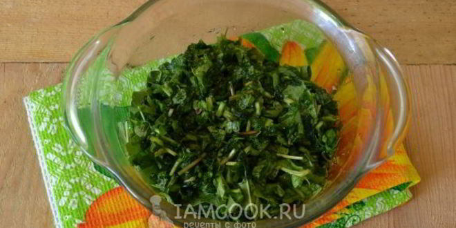 Рецепт пирожков с щавелем в духовке