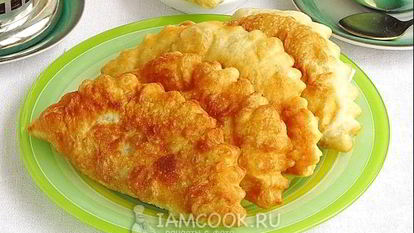 Рецепт Пирожков жареных с опятами