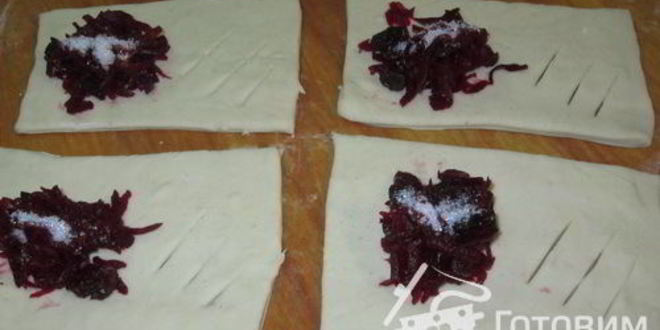 Рецепт постных пирожков со свеклой