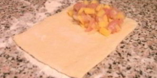 Рецепт слоеных пирожков с курицей