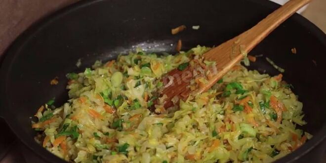 Рецепт вэрзэре — молдавских пирожков с капустой без дрожжей