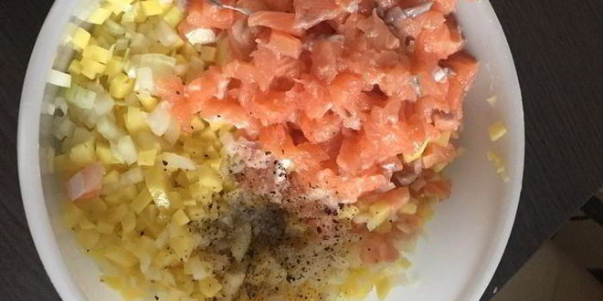 Рецепт эчпочмака с рыбой