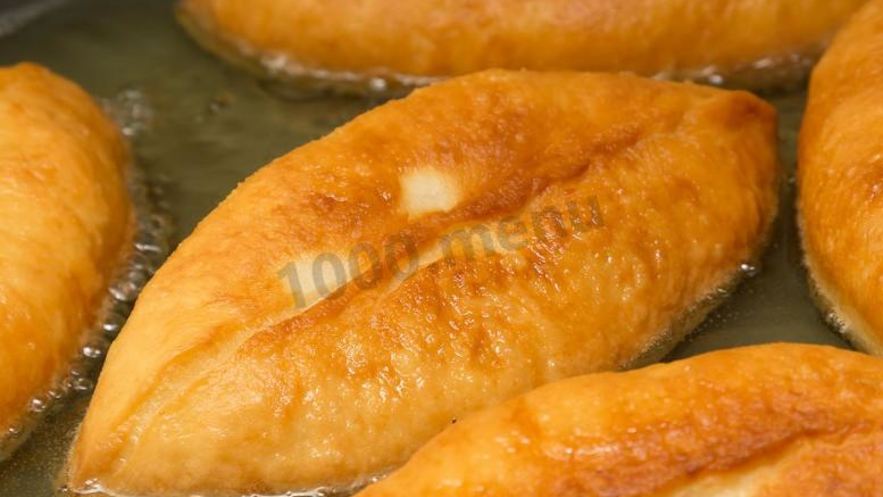 Рецепт жареных пирожков на воде