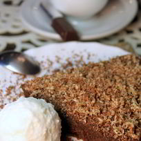 Брауни из черной фасоли