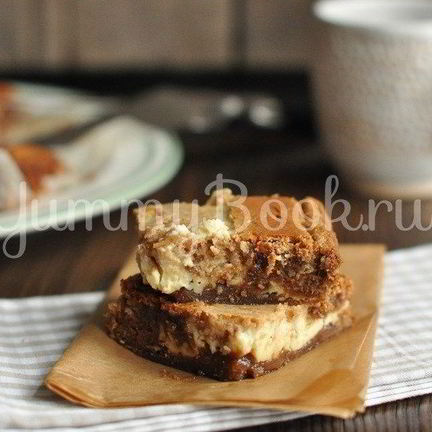 Рецепт Брауни с сыром Филадельфия