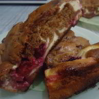 Рецепт Брауни с творогом и вишней