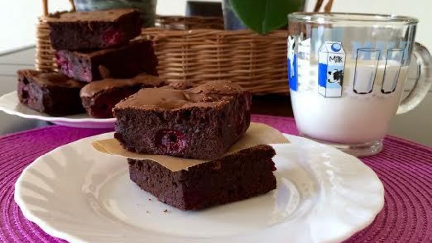 Рецепт брауни с вишней