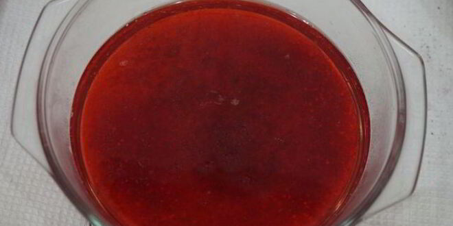 Рецепт клубничного шифонового пирожного