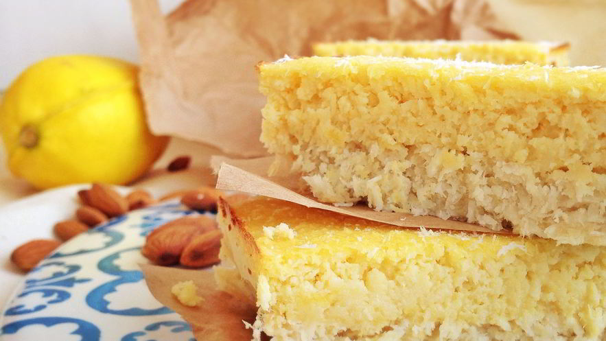 Рецепт кокосово-лимонных пирожные