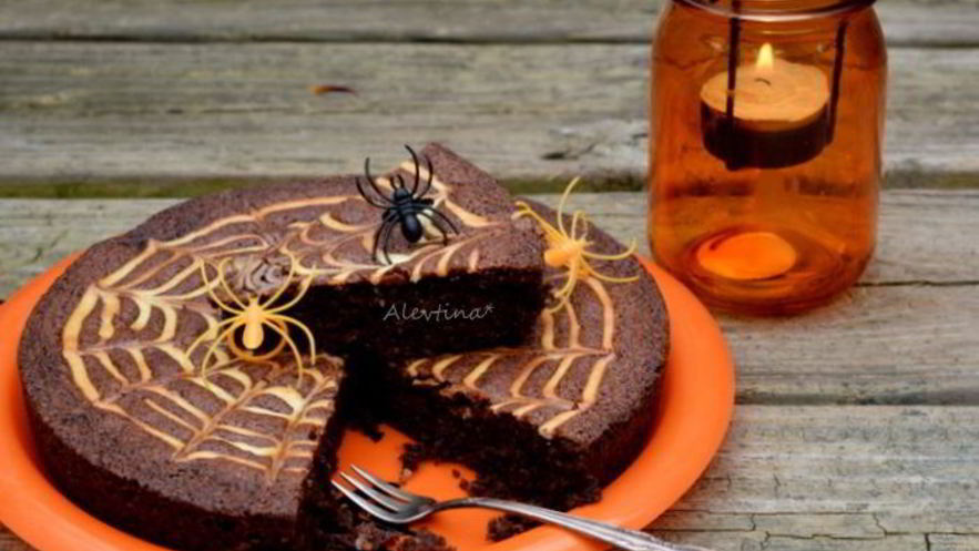 Рецепт миндального брауни праздничного