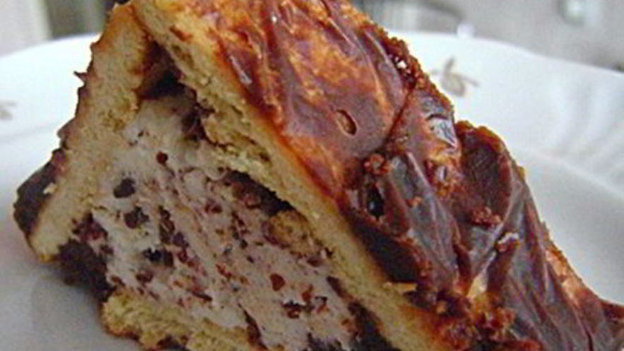 Рецепт пирожного домик