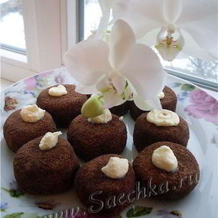 Рецепт Пирожного Картошка с кремом