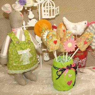 Рецепт Пирожного картошка Тильдо скворечник