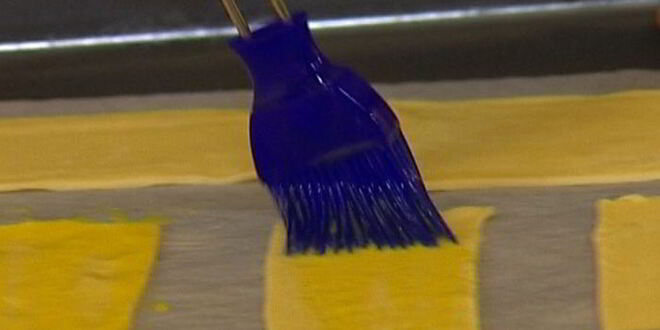 Рецепт пирожного клубничный наполеон