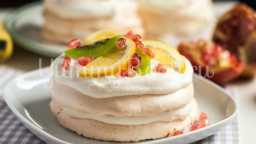 Рецепт пирожного павлова