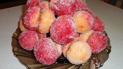 Рецепт Пирожного Персики