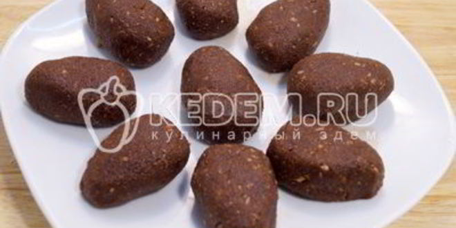 Рецепт пирожного шоколадного яичка