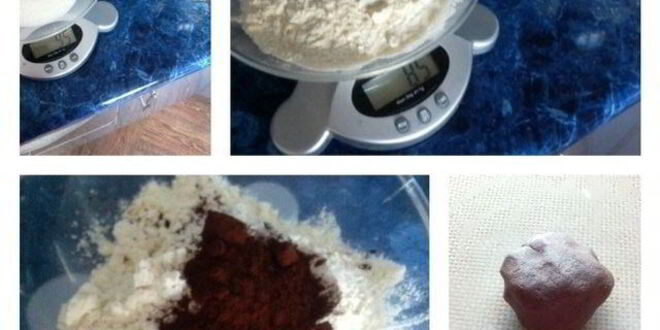 Рецепт пирожного шу с ванильно-шоколадным cremeux