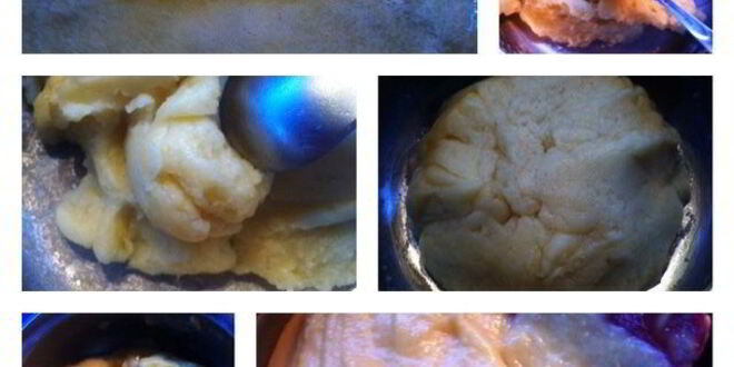 Рецепт пирожного шу с ванильно-шоколадным cremeux