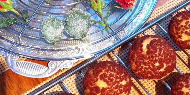 Рецепт пирожного шу с ванильно-шоколадным cremeux