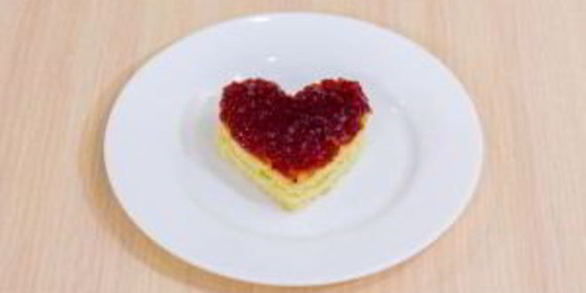 Рецепт пирожного валентинки