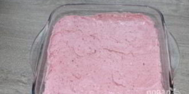 Рецепт пирожного вишневый ноктюрн