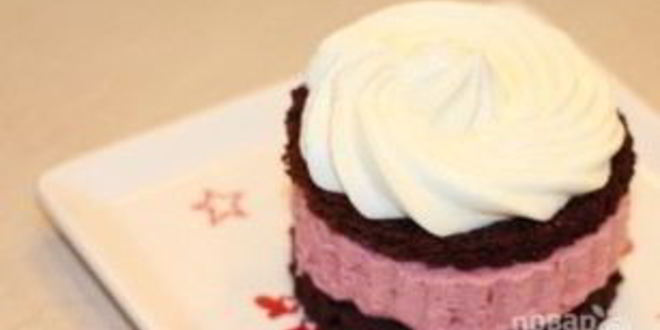 Рецепт пирожного вишневый ноктюрн