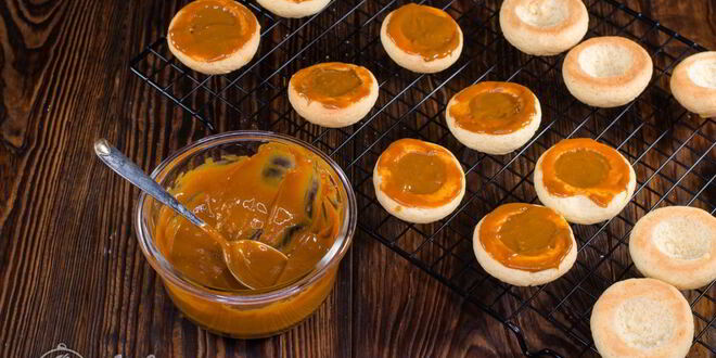 Рецепт пирожных персиков